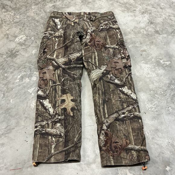Mossy Oak Break Up Infinity Pants Mens Large 36-38 Cargo Hunting Fishing - Picture 9 of 10